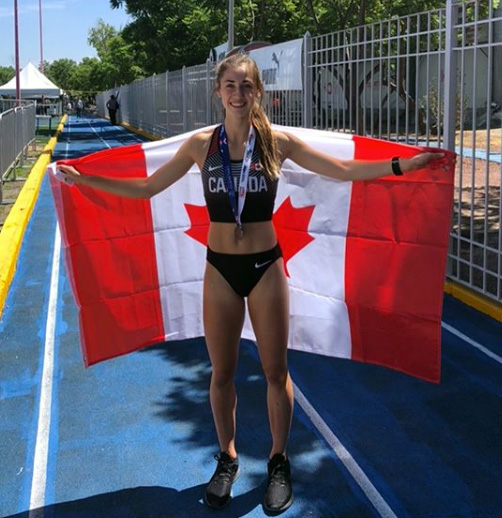 Emma Pegg 800m Canada