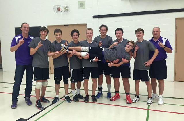 Chatham Christian volleyball