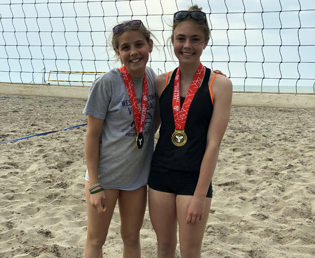 Kenzie Lahey and Teya Meredith - Beach Volleyball