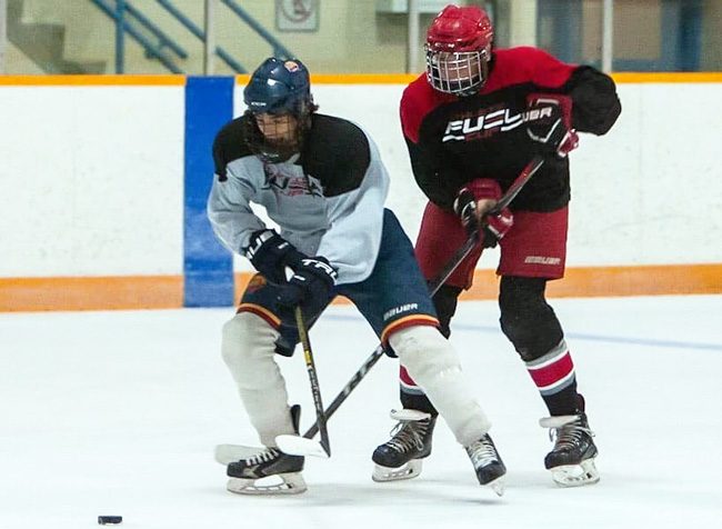 Brody Fraleigh hockey