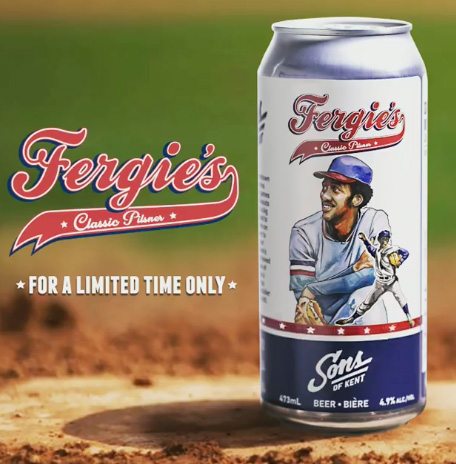 Sons of Kent Releasing Fergie Jenkins Beer For Charity